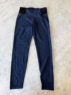 Carbon38 Melt Legging Navy High Rise Athletic Leggings Size L RARE STYLE! ❤️